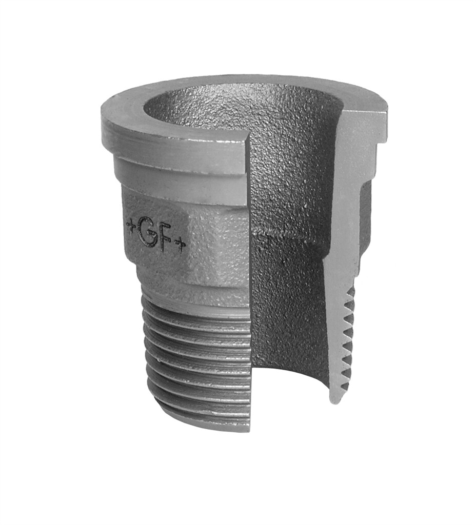 GF  371  Einlegteil 3/4 x 11/4" schwarz